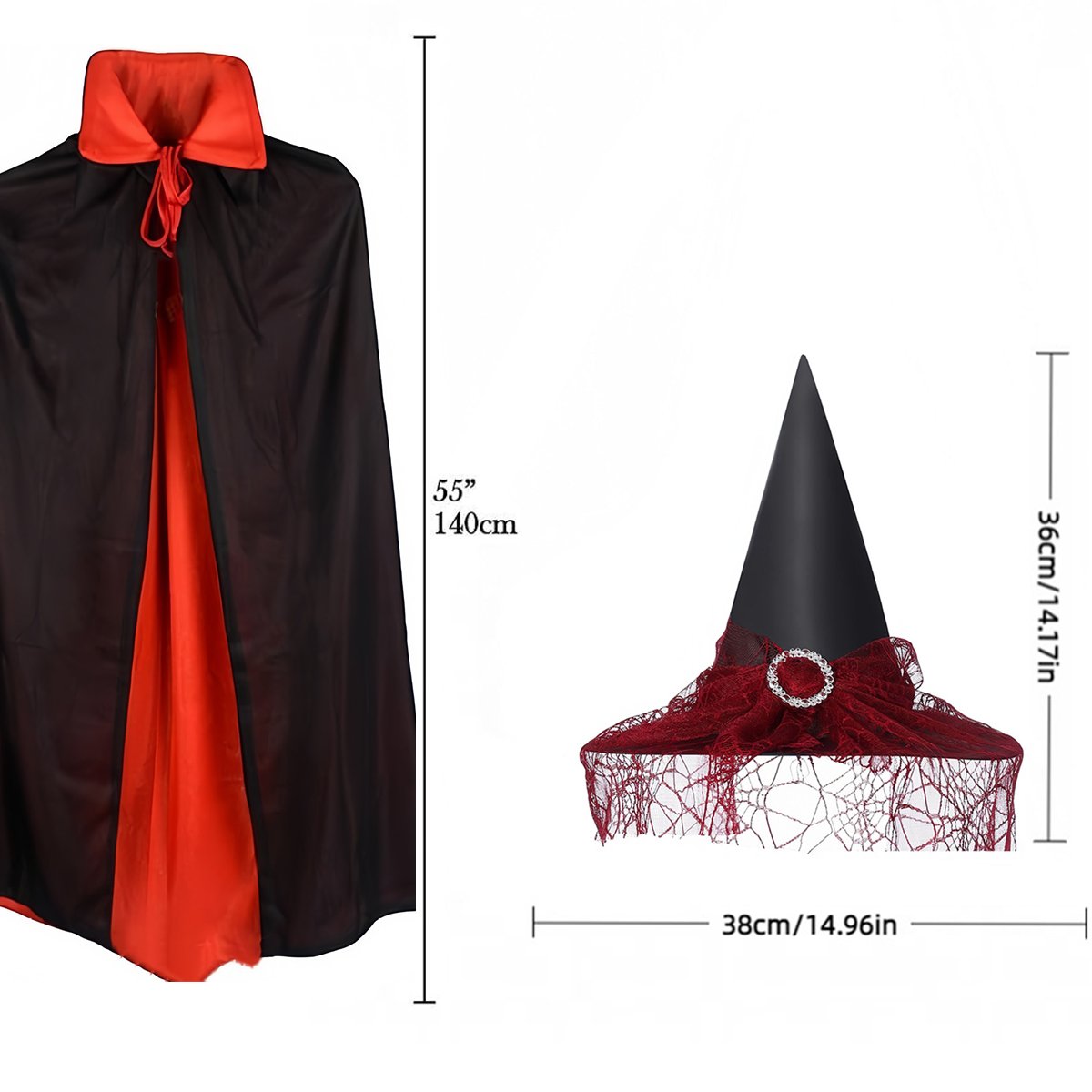 36PCS Surprise Gothic Jewelry Box for Women, - Image 3